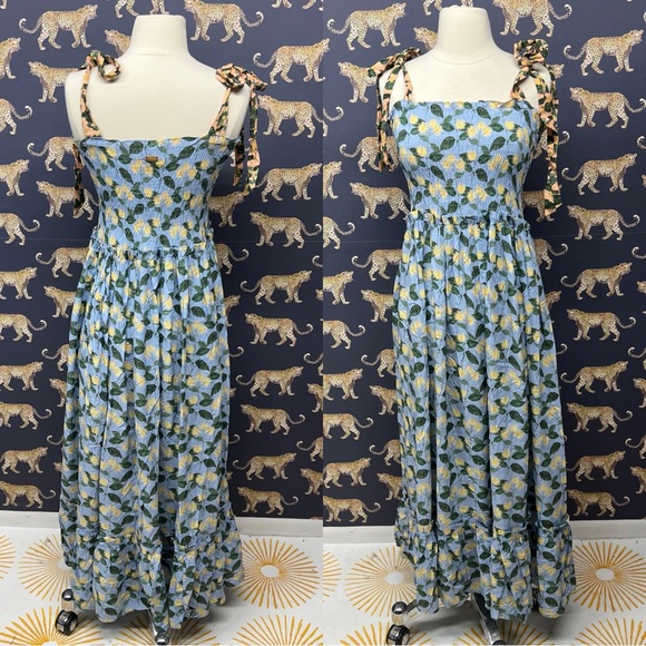 Palmacea Smocked Maxi - Picture 2 of 4